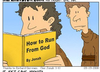 How to run from God